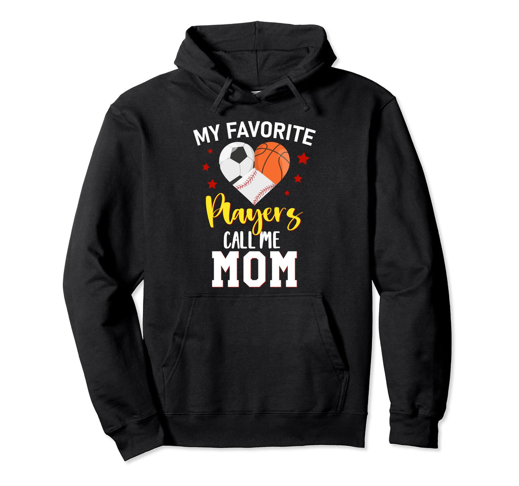 My Favorite Players Baseball Basketball Hoodie - Unique Graphic for Adults - T-Shirt, Sweatshirt, Hoodie