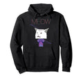 Vaporwave Aesthetic Cat Meme Hoodie - Custom Art Print Unisex - T-Shirt, Sweatshirt, Hoodie