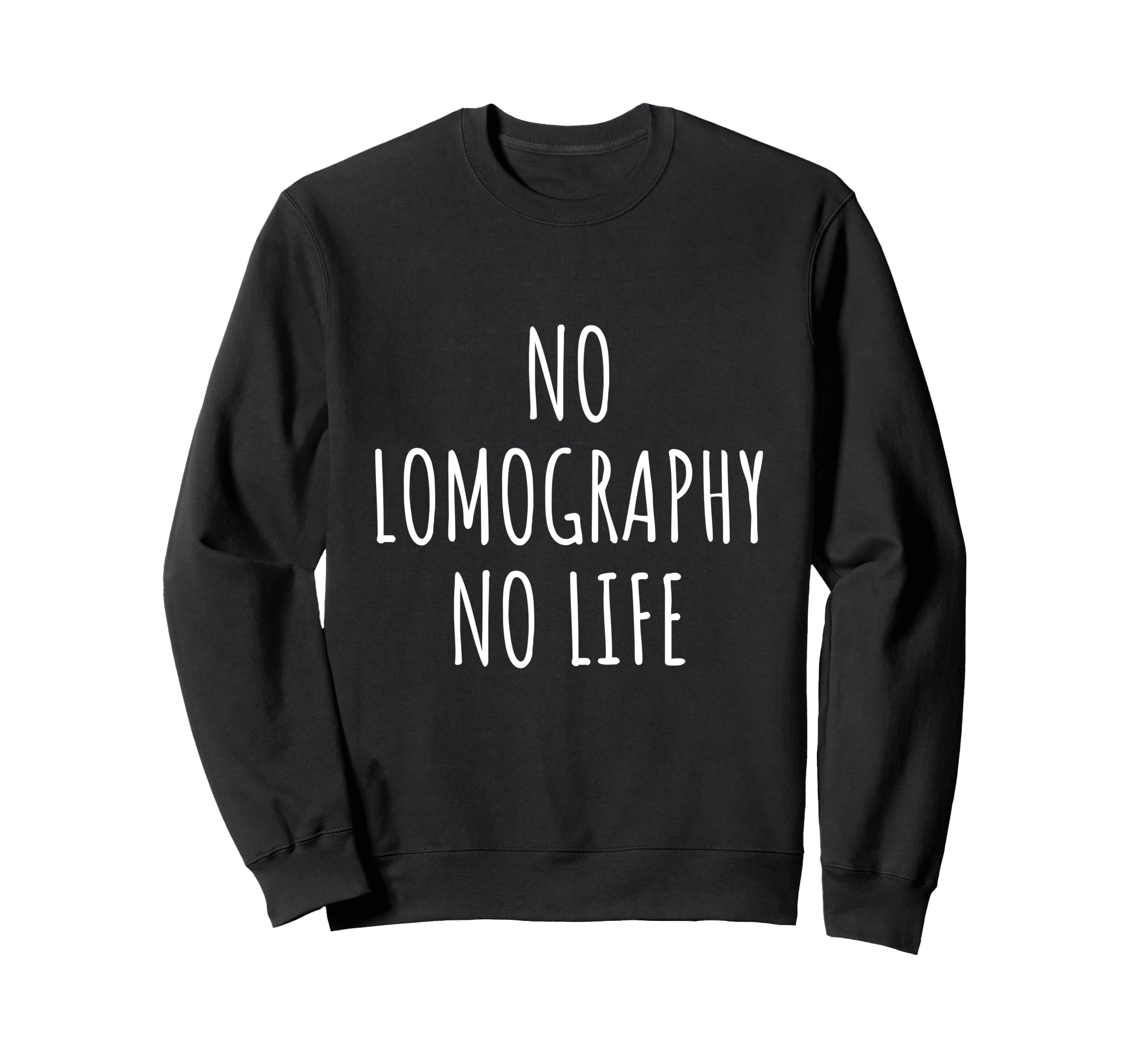 Lomography Analog Camera Photography Sweatshirt - Minimalist Print Unisex - T-Shirt, Sweatshirt, Hoodie