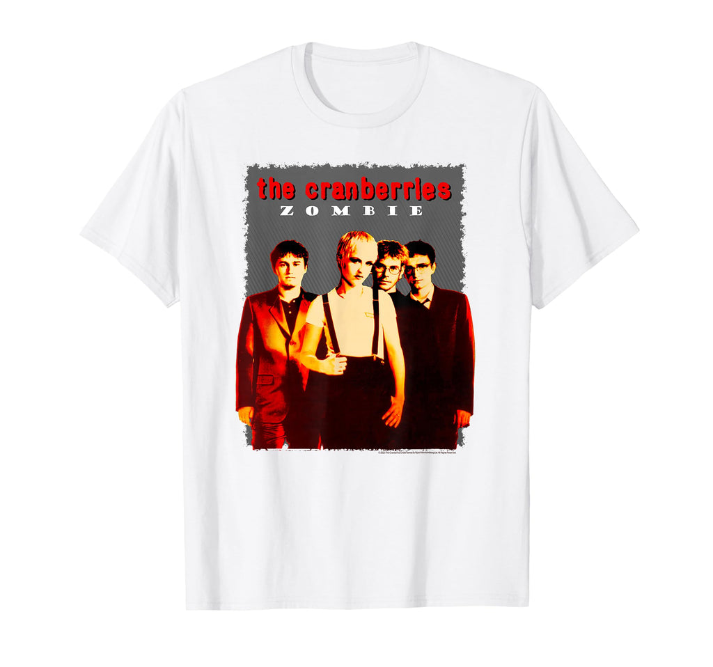 Cranberries Zombie Group Photo Band T-Shirt - Custom Art Print Unisex - T-Shirt, Sweatshirt, Hoodie