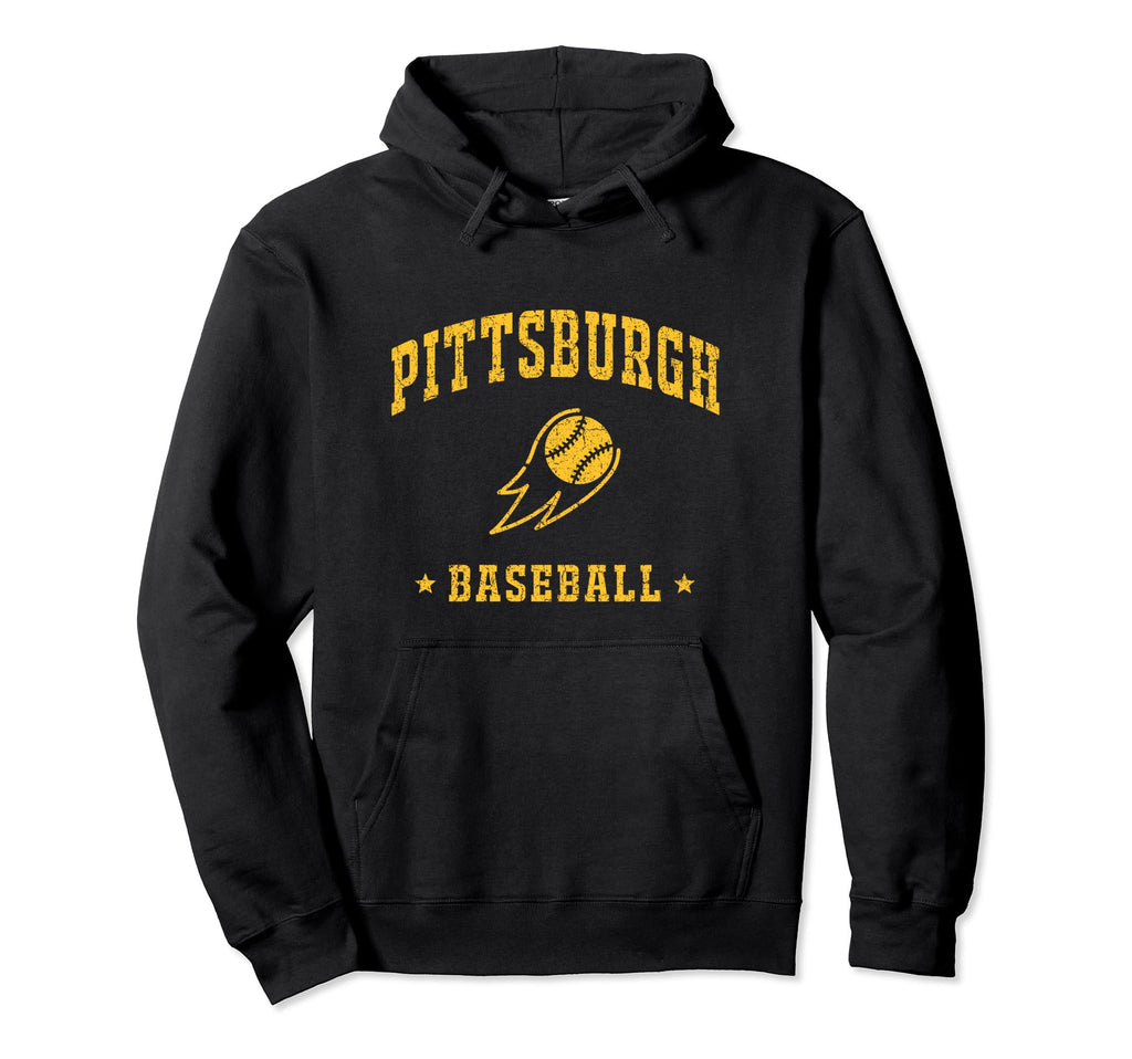 Pittsburgh Baseball Gameday Baseball Hoodie - Streetwear Style for Adults - T-Shirt, Sweatshirt, Hoodie