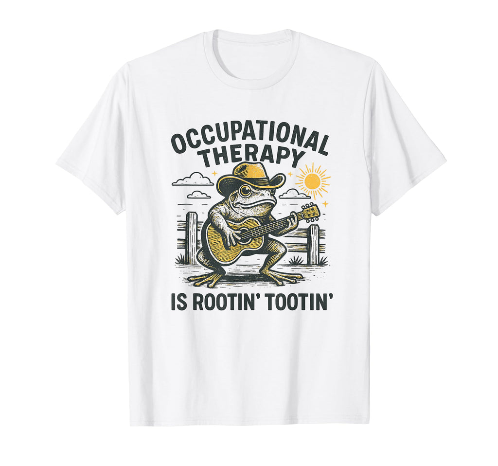 Therapy Is Rooting Tooting Western Rodeo T-Shirt - Unique Graphic Unisex - T-Shirt, Sweatshirt, Hoodie