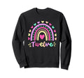 Twelve 12Th Birthday Rainbow Sweatshirt - Fun Novelty Design Men Women - T-Shirt, Sweatshirt, Hoodie