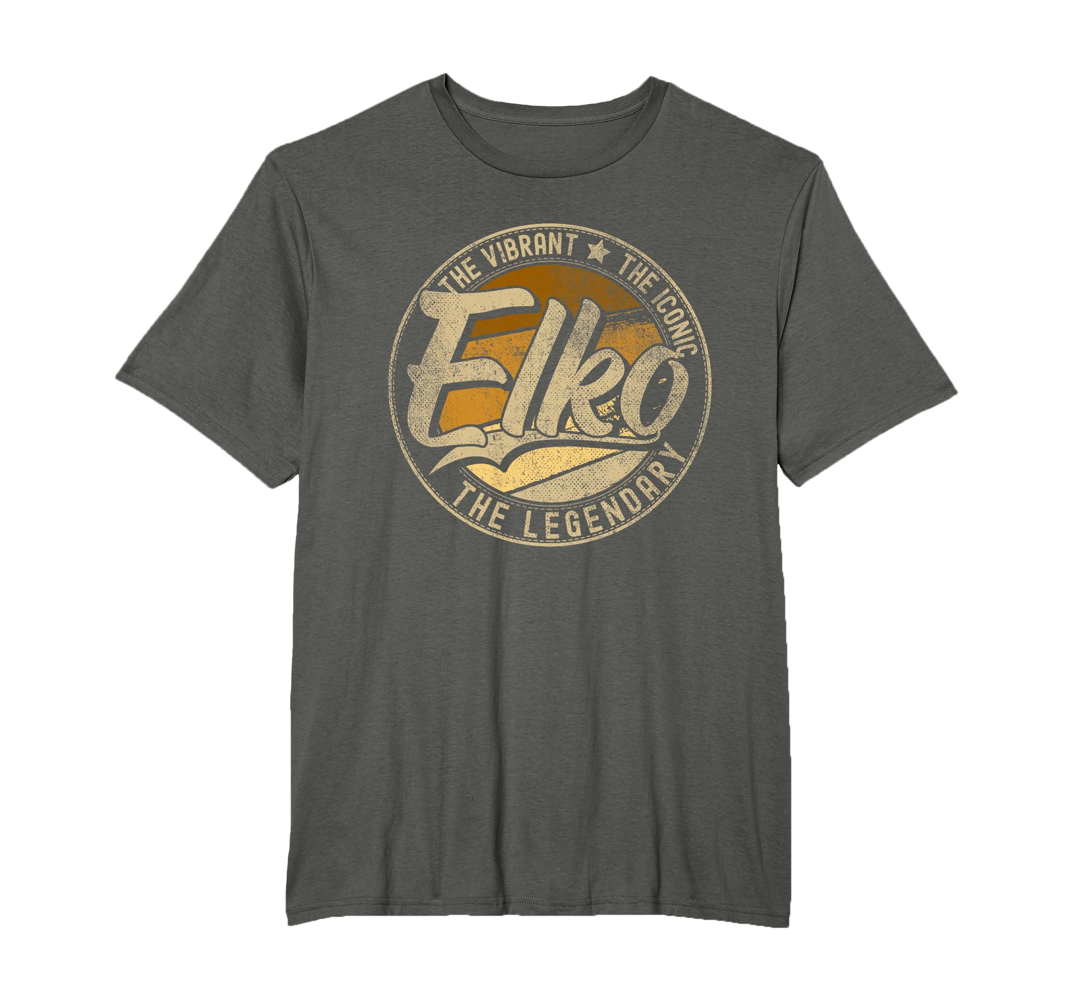 Elko Nv Nevada Distressed T-Shirt - Novelty Apparel Men Women - T-Shirt, Sweatshirt, Hoodie