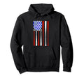 Baseball American Flag Softball Dad And Hoodie - Streetwear Style Unisex - T-Shirt, Sweatshirt, Hoodie
