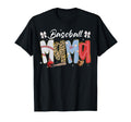 Baseball Mama Coquette Bow Game Day T-Shirt - Unique Graphic for Adults - T-Shirt, Sweatshirt, Hoodie