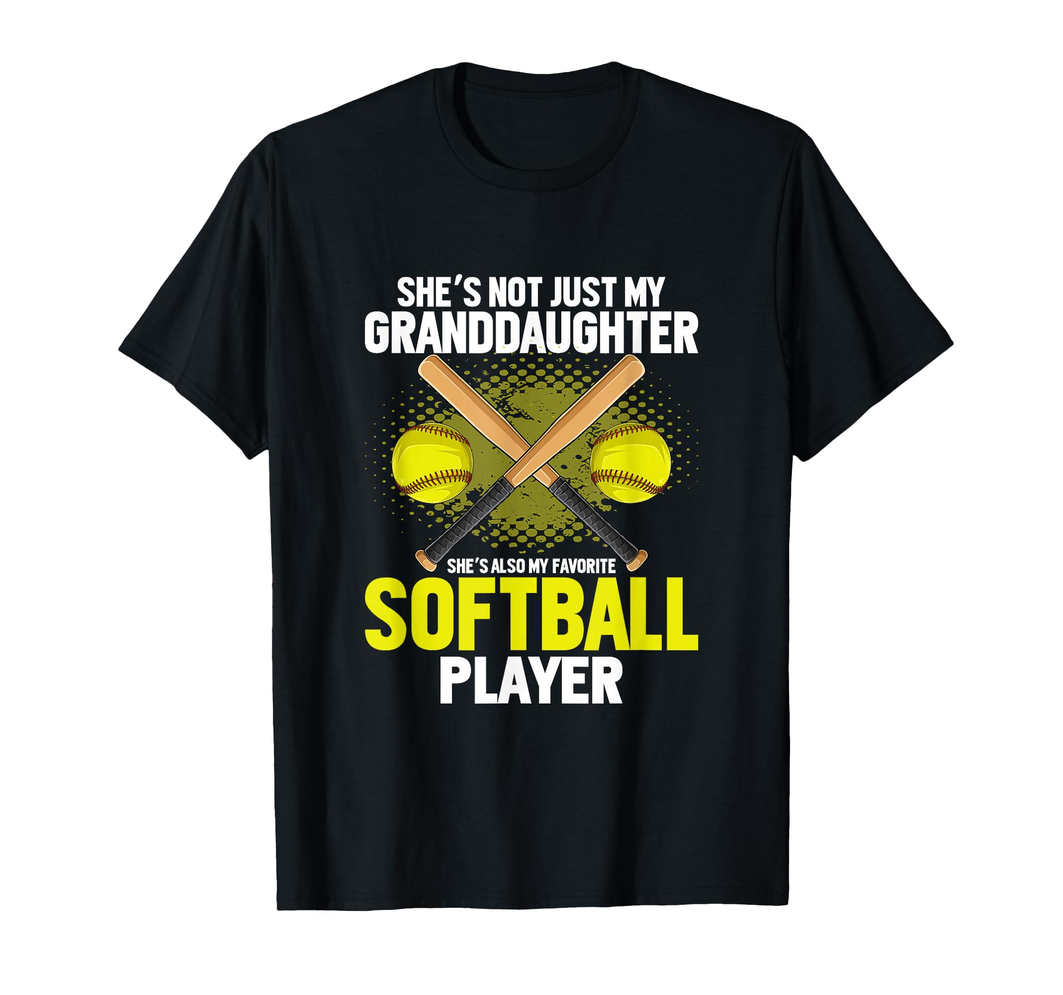 Softball Grandfather Grandpa T-Shirt - Casual Everyday Wear Unisex - T-Shirt, Sweatshirt, Hoodie