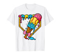 Funny Baseball Mama Ice Cream Drip T-Shirt - Novelty Apparel Men Women - T-Shirt, Sweatshirt, Hoodie