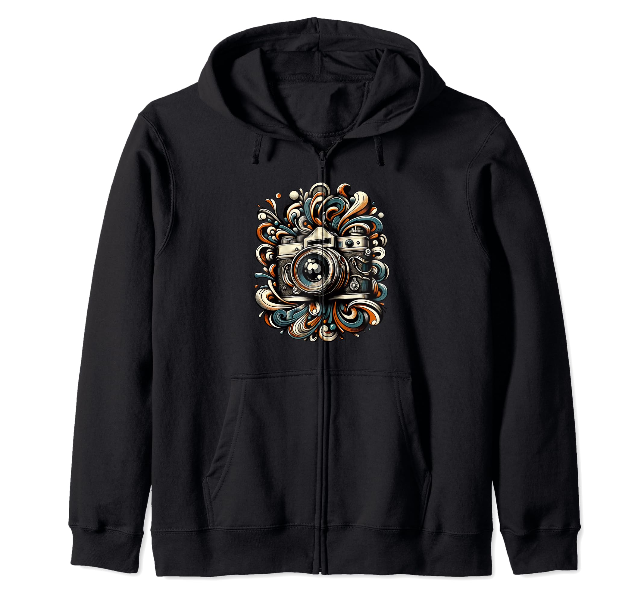 Camera Photographer Designs Sweatshirt - Casual Everyday Wear Men Women - T-Shirt, Sweatshirt, Hoodie
