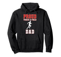 Proud Track Fielddad Game Day Sports Hoodie - Aesthetic Graphic Men Women - T-Shirt, Sweatshirt, Hoodie