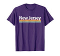 New Jersey Worn Stripes T-Shirt - Minimalist Print for Adults - T-Shirt, Sweatshirt, Hoodie