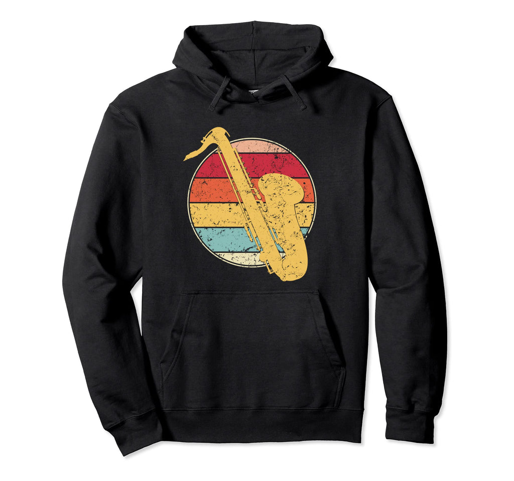 Saxophone Player Lovers Playing Hoodie - Casual Everyday Wear for Adults - T-Shirt, Sweatshirt, Hoodie