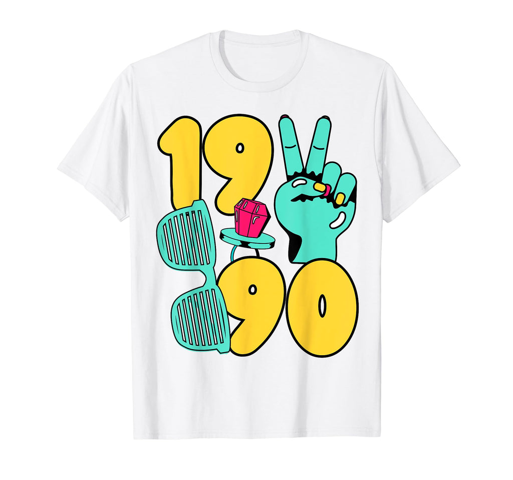 Born 90S Nostalgic Birth Year 1990 T-Shirt - Aesthetic Graphic for Adults - T-Shirt, Sweatshirt, Hoodie