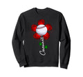 Flower Cincinnati Baseball Lover Sweatshirt - Custom Art Print Men Women - T-Shirt, Sweatshirt, Hoodie