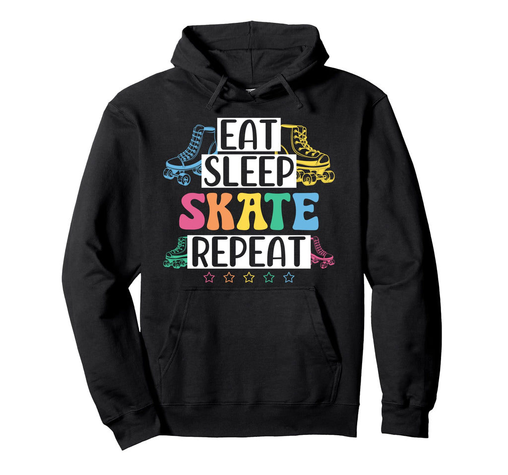 Roller Skating Skate 1970S Hoodie - Fun Novelty Design Men Women - T-Shirt, Sweatshirt, Hoodie