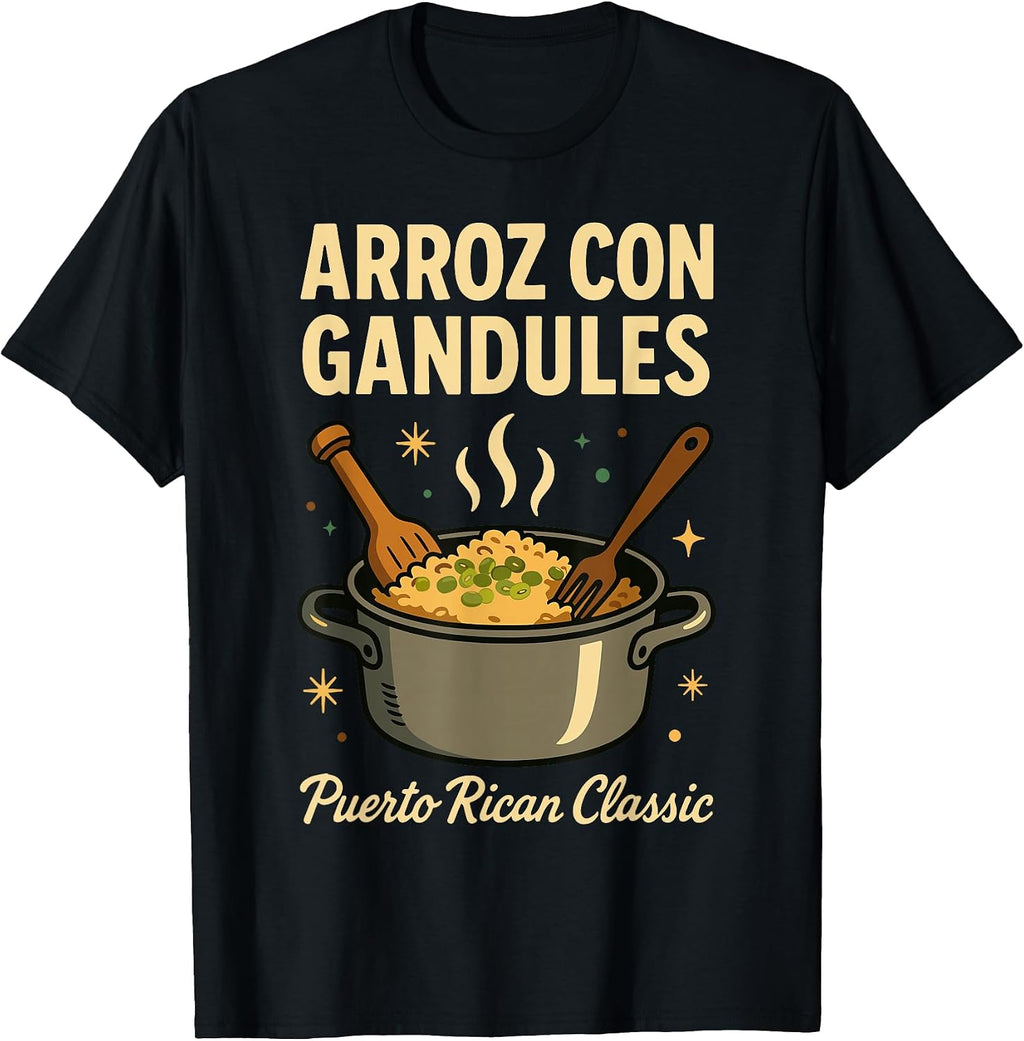 Puerto Rico Holiday Cuisine Merch. - Adult & Kids T-Shirts, Sweatshirts & Hoodies apparel design preview 1