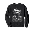 Cosmic Raccoons Worship Cassette Mixtape Sweatshirt - Graphic Print Unisex - T-Shirt, Sweatshirt, Hoodie