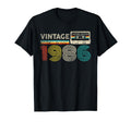 1986 Birthday 1986 Cassette Tape T-Shirt - Custom Art Print Unisex - T-Shirt, Sweatshirt, Hoodie