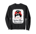 Class 2025 Baseball Mom Senior Sweatshirt - Novelty Apparel Unisex - T-Shirt, Sweatshirt, Hoodie