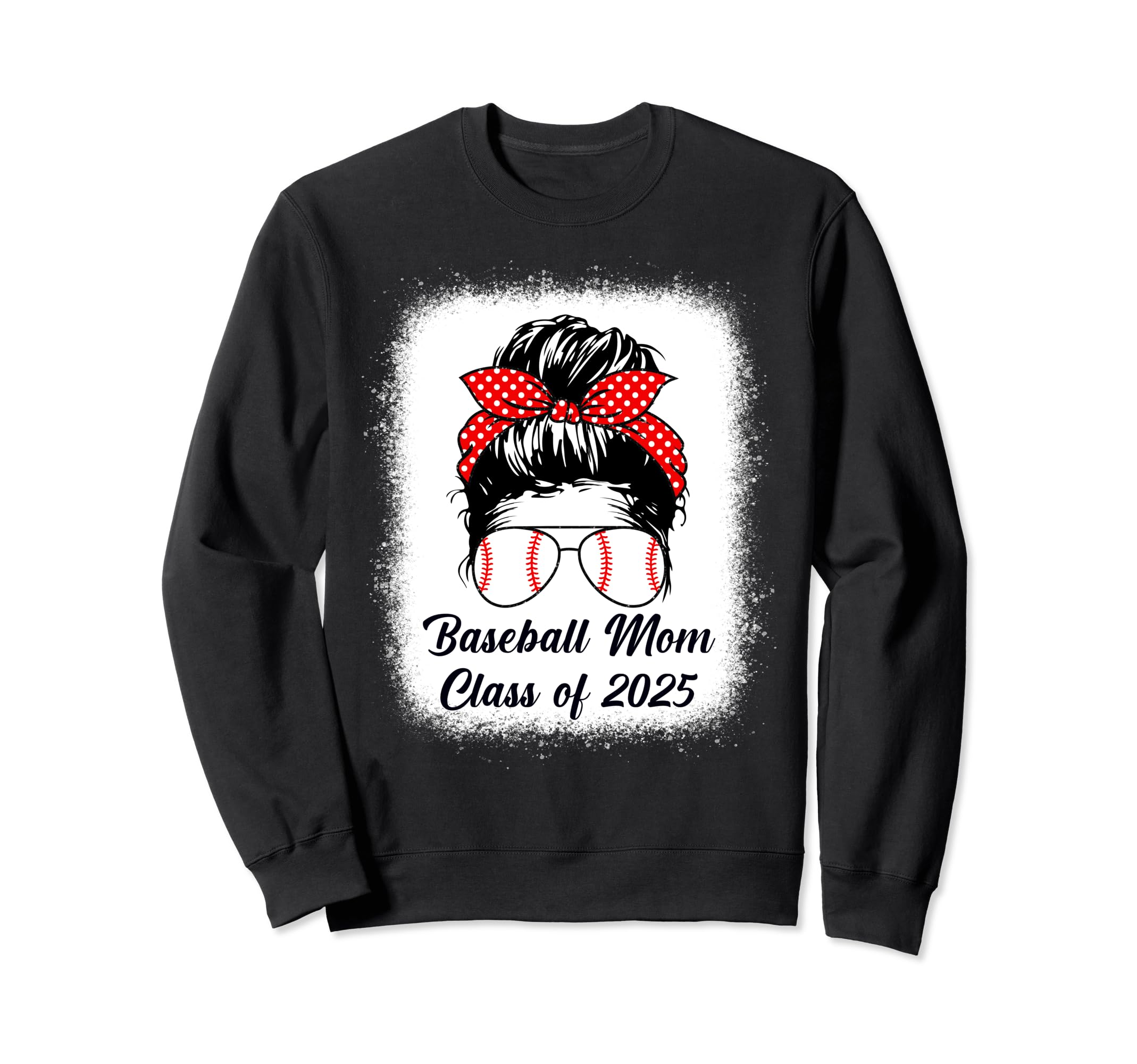 Class 2025 Baseball Mom Senior Sweatshirt - Novelty Apparel Unisex - T-Shirt, Sweatshirt, Hoodie