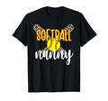 Softball Nanny Grandma Softball T-Shirt - Casual Everyday Wear Men Women - T-Shirt, Sweatshirt, Hoodie