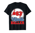 Baseball Baller Player Number 63 Mom T-Shirt - Novelty Apparel Men Women - T-Shirt, Sweatshirt, Hoodie