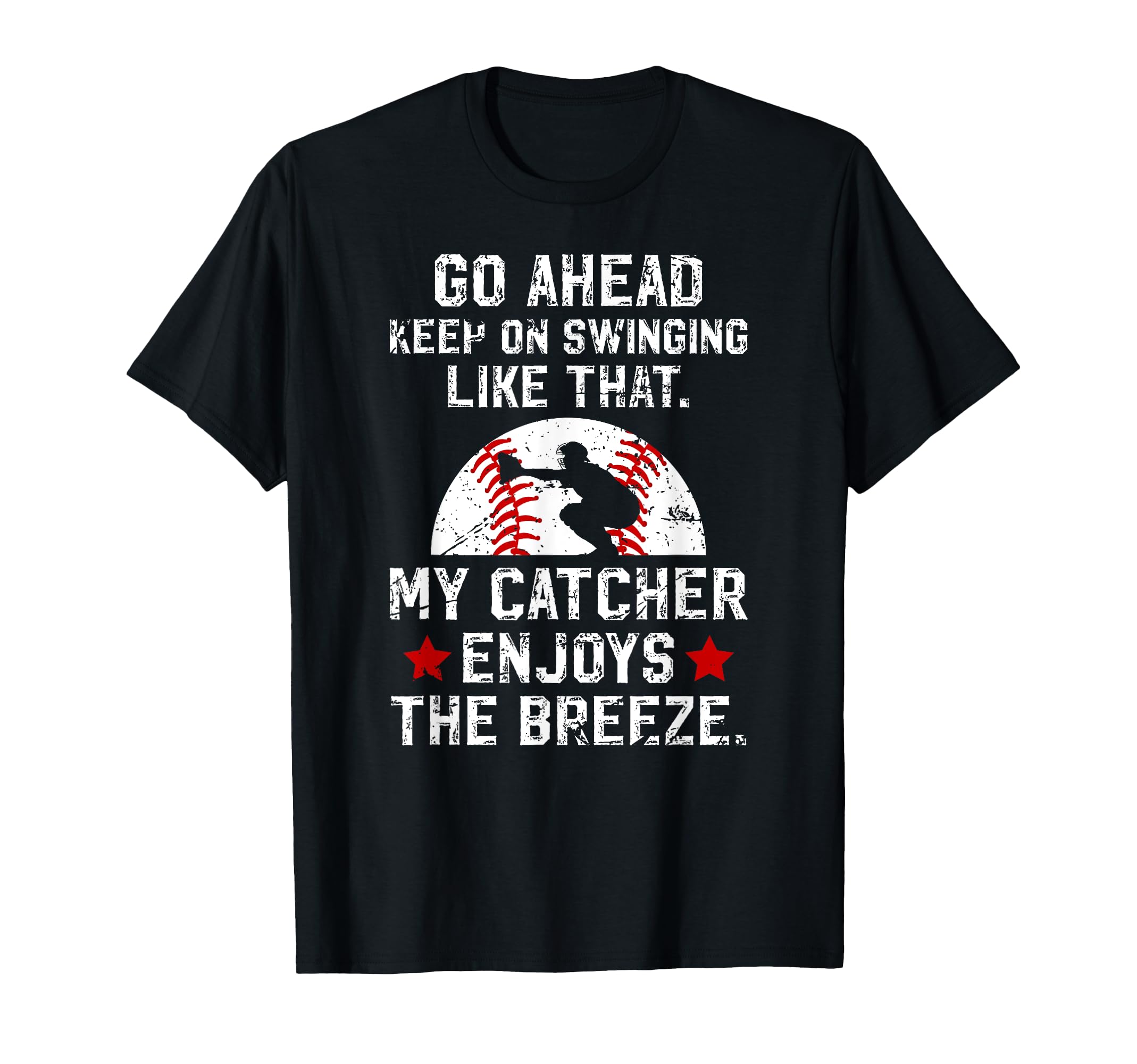 Funny Baseball Catcher Mom Baseball T-Shirt - Aesthetic Graphic for Adults - T-Shirt, Sweatshirt, Hoodie