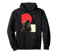 Samurai Cat Ramen Aesthetic Hoodie - Casual Everyday Wear Men Women - T-Shirt, Sweatshirt, Hoodie