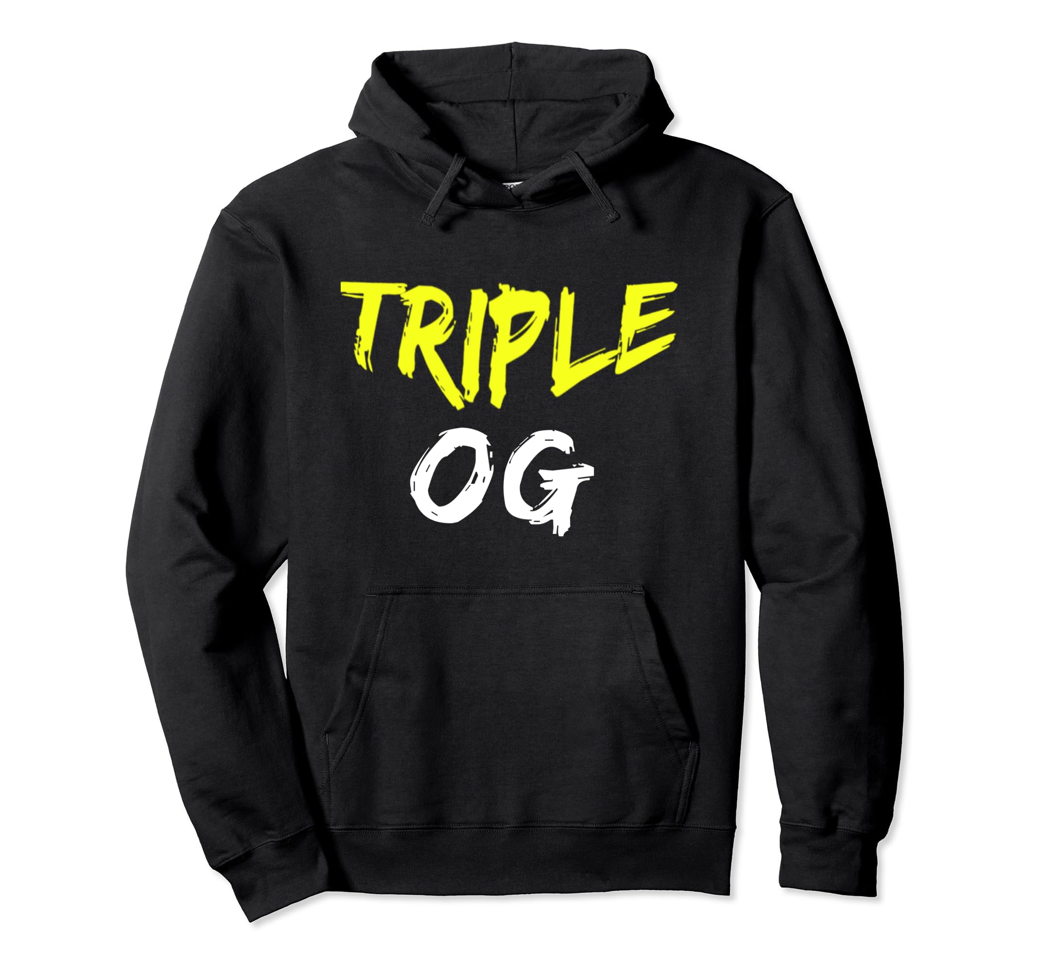 Triple Og Popular Hip Hop Urban Hoodie - Trendy Graphic for Adults - T-Shirt, Sweatshirt, Hoodie