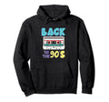 Back To 90S Cassette Tape Musician Hoodie - Minimalist Print for Adults - T-Shirt, Sweatshirt, Hoodie