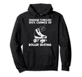 Roller Skating Disco Derby Skates Hoodie - Custom Art Print Unisex - T-Shirt, Sweatshirt, Hoodie