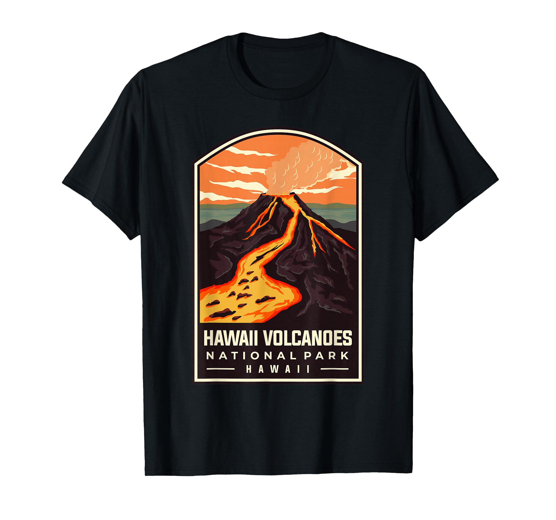 Hawaii Volcanoes National Park Usa Hoodie - Novelty Apparel Men Women - T-Shirt, Sweatshirt, Hoodie