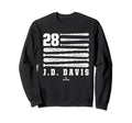 Jd Davis Flag New York Patriotic Sweatshirt - Unique Graphic for Adults - T-Shirt, Sweatshirt, Hoodie