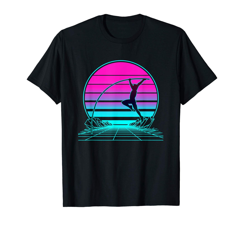 Sunset Pole Vault T-Shirt - Trendy Graphic Men Women - T-Shirt, Sweatshirt, Hoodie