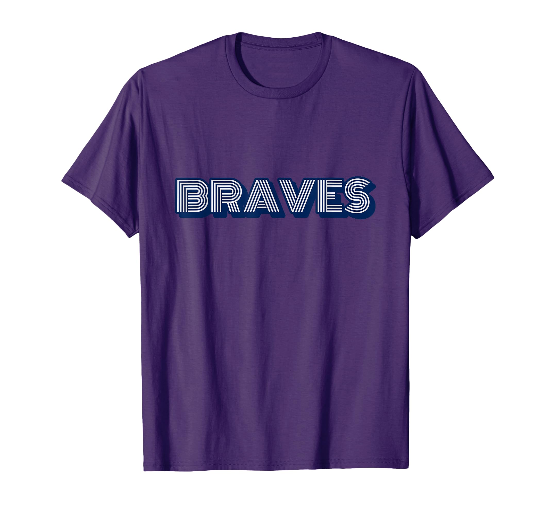 Braves Throwback T-Shirt - Casual Everyday Wear Men Women - T-Shirt, Sweatshirt, Hoodie