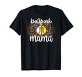 Ballpark Mama Proud Baseball Softball T-Shirt - Custom Art Print Unisex - T-Shirt, Sweatshirt, Hoodie