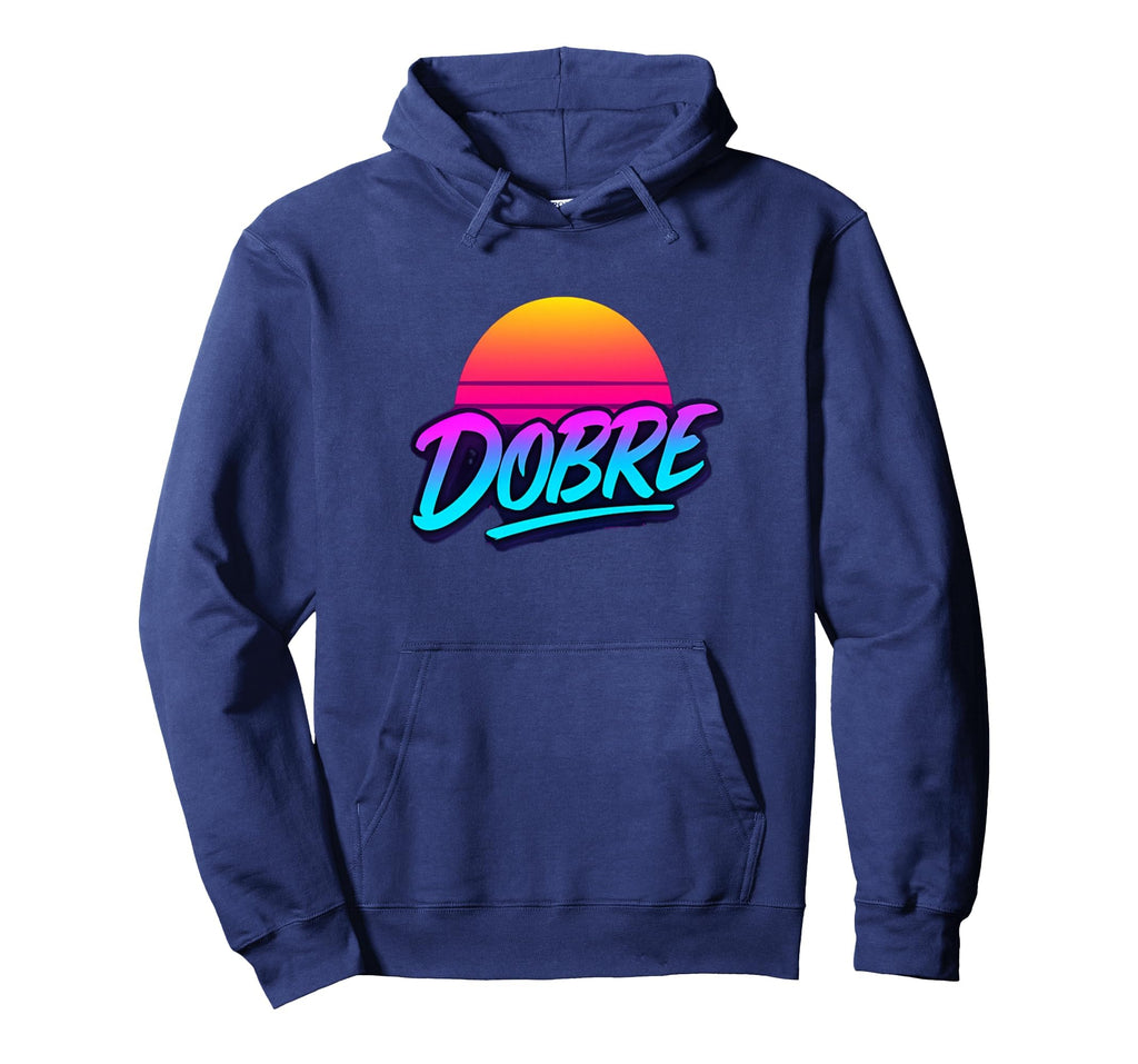 Dobre Sunset 80S Vaporwave Neon Hoodie - Custom Art Print Men Women - T-Shirt, Sweatshirt, Hoodie