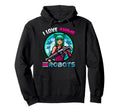 I Love Anime And Soldiers Kawaii Hoodie - Fun Novelty Design for Adults - T-Shirt, Sweatshirt, Hoodie