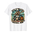 Baseball Mom Overstimulated Mama T-Shirt - Fun Novelty Design Unisex - T-Shirt, Sweatshirt, Hoodie