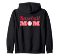 Baseball Mom Pattern Baseball Players Hoodie - Novelty Apparel Unisex - T-Shirt, Sweatshirt, Hoodie