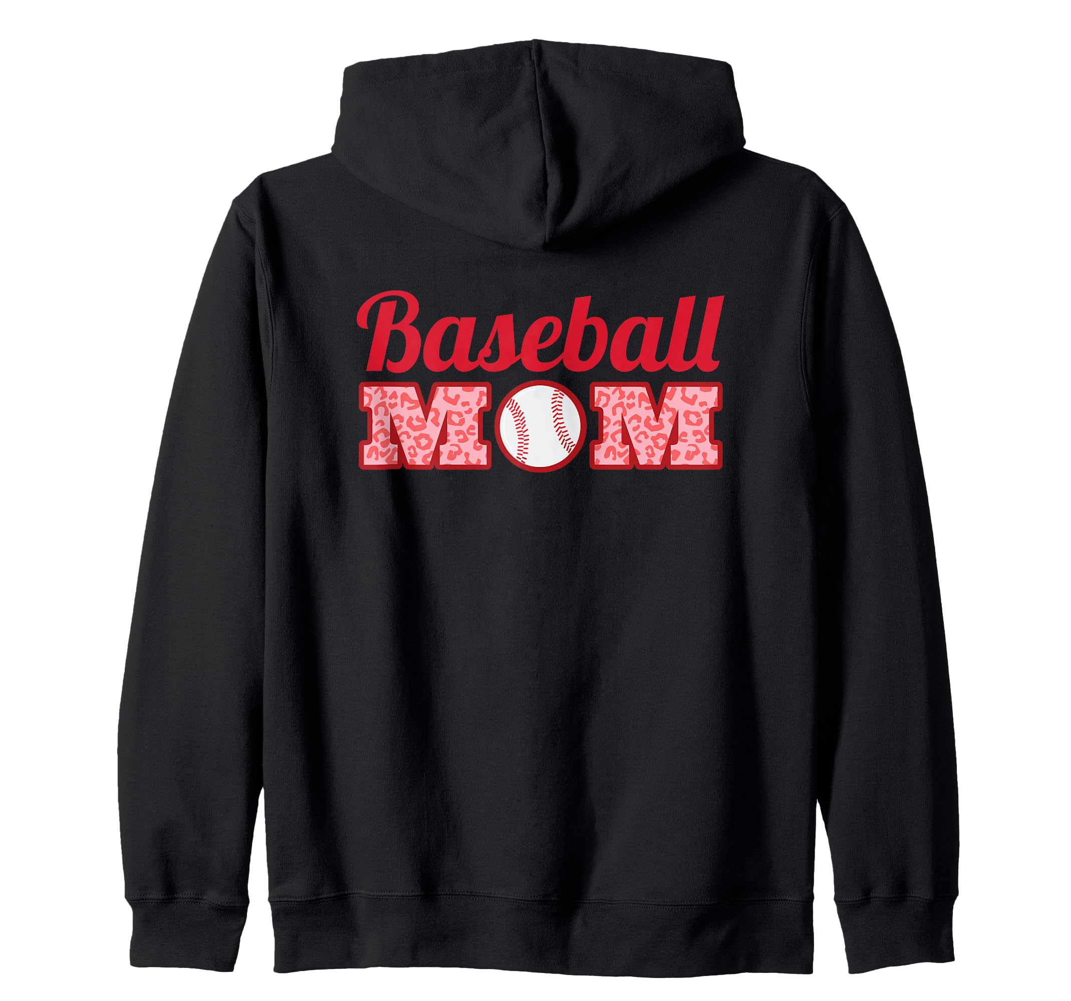 Baseball Mom Pattern Baseball Players Hoodie - Novelty Apparel Unisex - T-Shirt, Sweatshirt, Hoodie