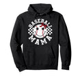 Baseball Mama Coquette Bow Game Day Hoodie - Graphic Print Men Women - T-Shirt, Sweatshirt, Hoodie