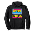 Im Mixtape Pansexual Flag Cassette Hoodie - Aesthetic Graphic Men Women - T-Shirt, Sweatshirt, Hoodie