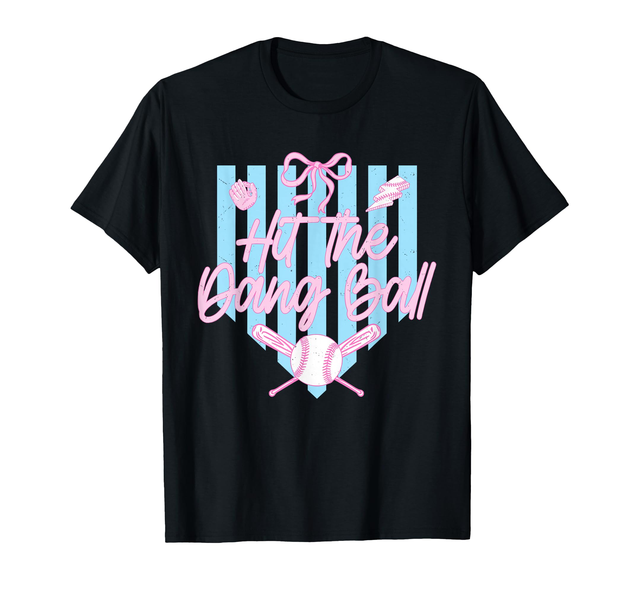 Hit Dang Ball Baseball Season Game Day T-Shirt - Aesthetic Graphic Unisex - T-Shirt, Sweatshirt, Hoodie