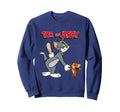 Tom And Jerry Hand Shake Sweatshirt - Trendy Graphic for Adults - T-Shirt, Sweatshirt, Hoodie