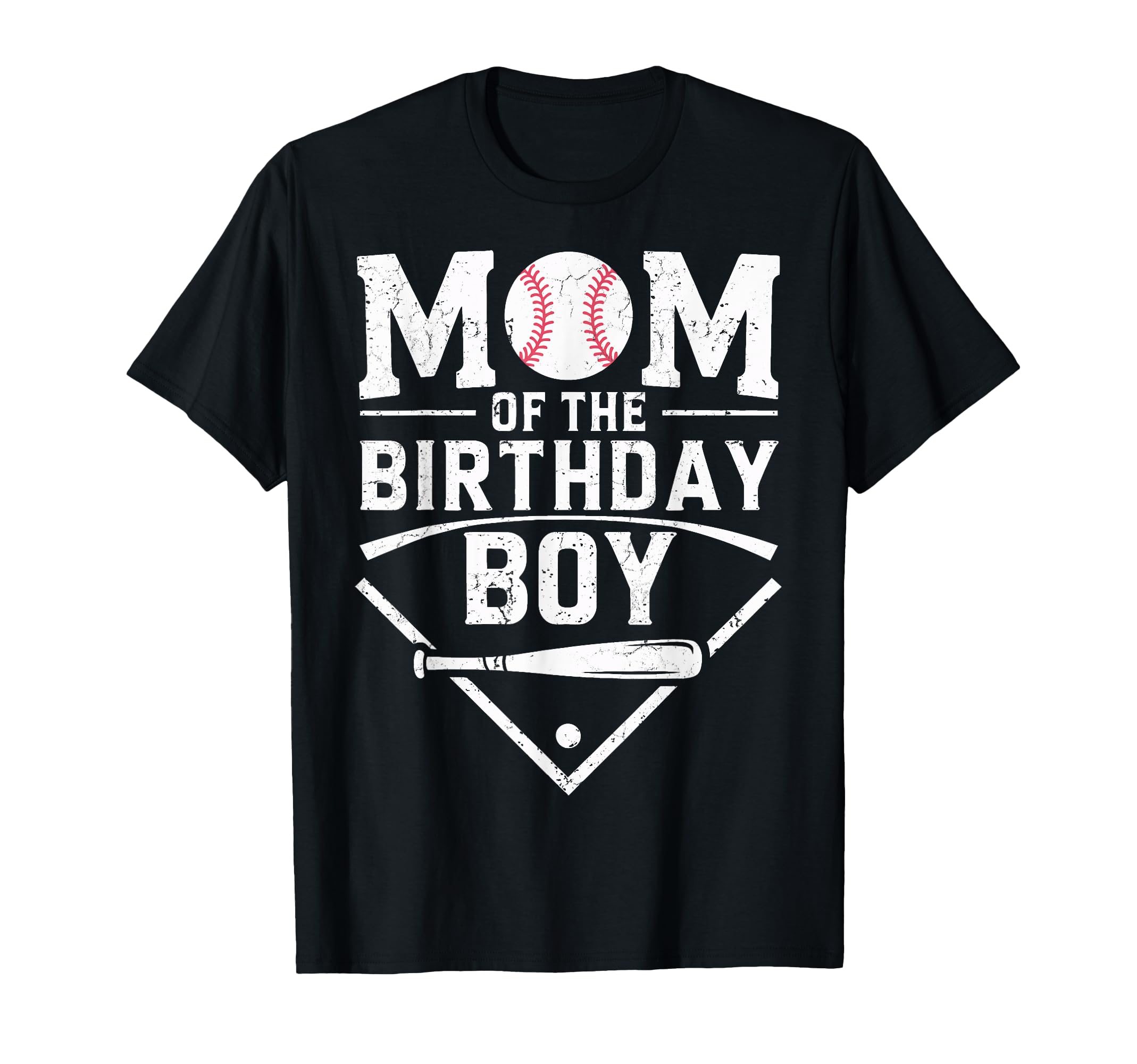 Funny Mom Birthday Baseball Party Mom T-Shirt - Trendy Graphic Men Women - T-Shirt, Sweatshirt, Hoodie