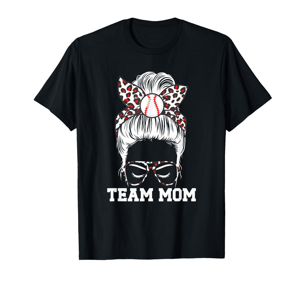 Baseball Team Mom Appreciation Baseball T-Shirt - Graphic Print Men Women - T-Shirt, Sweatshirt, Hoodie