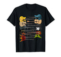 Lots Acoustic Bass Electric Guitars T-Shirt - Trendy Graphic Men Women - T-Shirt, Sweatshirt, Hoodie
