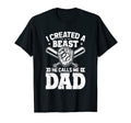 Mens Baseball Papa Funny Fathers Day He T-Shirt - Custom Art Print Unisex - T-Shirt, Sweatshirt, Hoodie