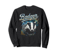 Badger 90S Funny Badger Lover 80S Sweatshirt - Graphic Print for Adults - T-Shirt, Sweatshirt, Hoodie